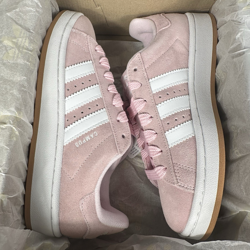 Adidas Originals Campus 00s J Clear Pink Gum Youth shoes JH7840 Size 6 Youth - Picture 9 of 12